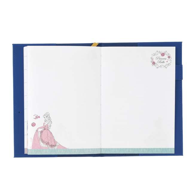 Agenda La Bella y la Bestia 2027 con relieve, tamaño B6