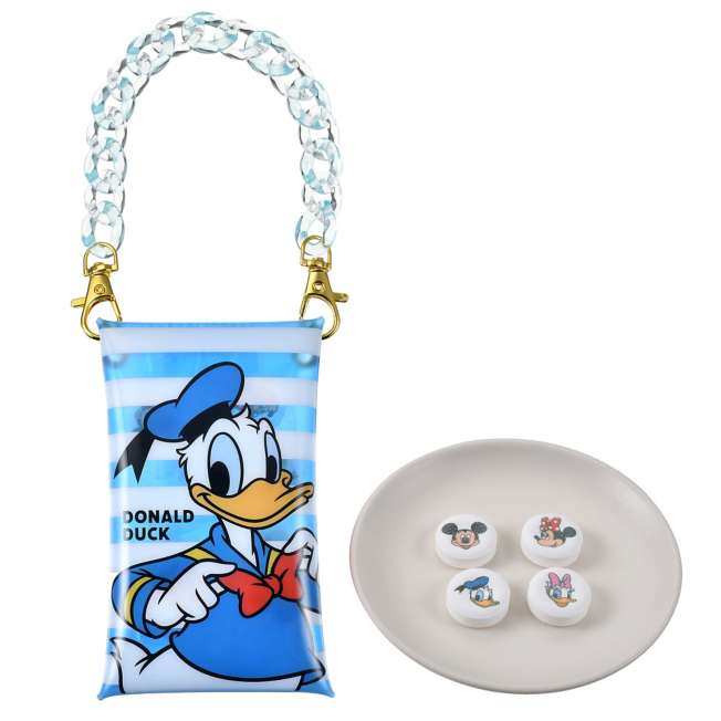 Donald Duck: estuche con cadena y pastillas