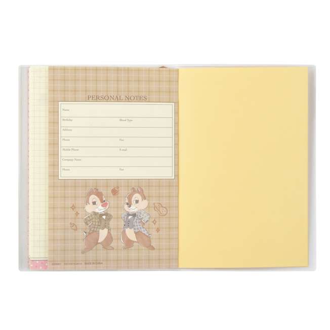 Agenda B6 2027 de Chip y Dale