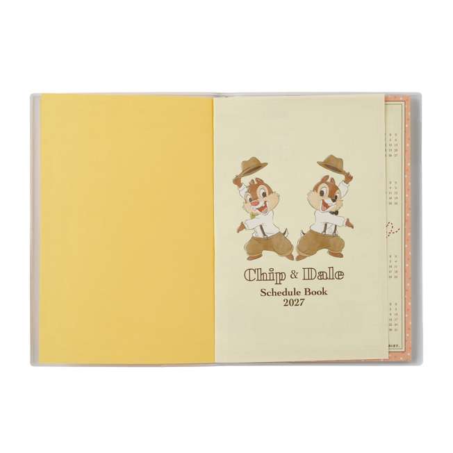 Agenda B6 2027 de Chip y Dale