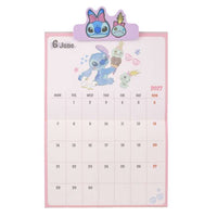 Calendario mural 2027 de Stitch y Scrump con clip