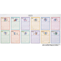 Calendario mural 2027 de Stitch y Scrump con clip
