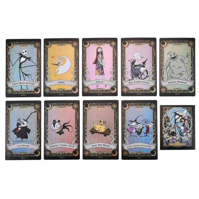 Stickers holográficos en caja The Nightmare Before Christmas