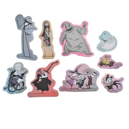 Stickers holográficos en caja The Nightmare Before Christmas