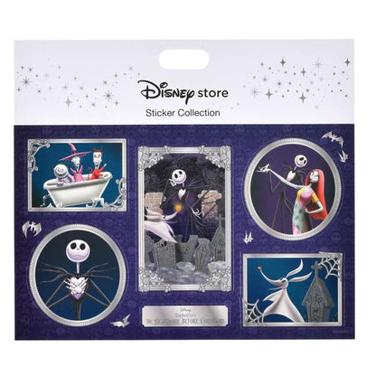 Stickers estilo museo de The Nightmare Before Christmas