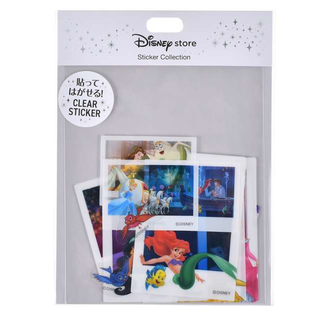 Stickers transparentes estilo foto Disney Princess