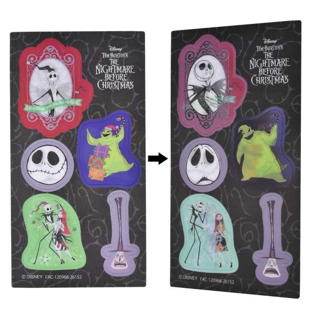 Colección de stickers lenticulares The Nightmare Before Christmas