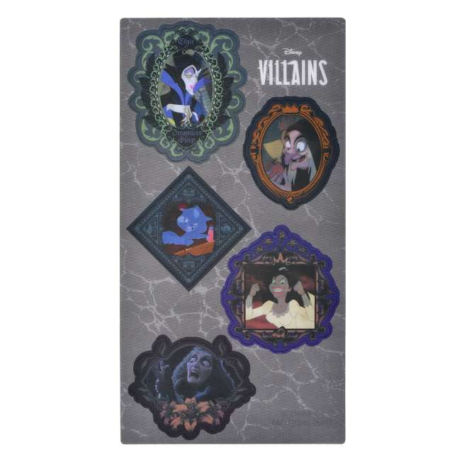Set de 5 stickers lenticulares Disney Villains