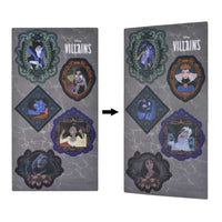 Set de 5 stickers lenticulares Disney Villains