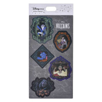 Set de 5 stickers lenticulares Disney Villains