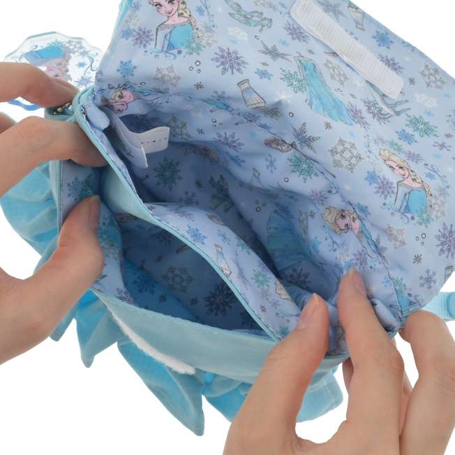 Bolsillo multiuso infantil de Elsa con colgante