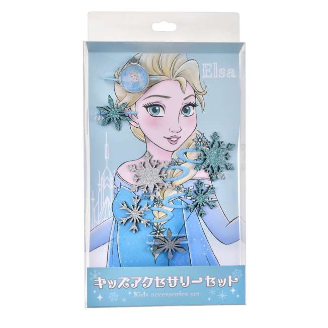 Set infantil de accesorios para el pelo de Elsa