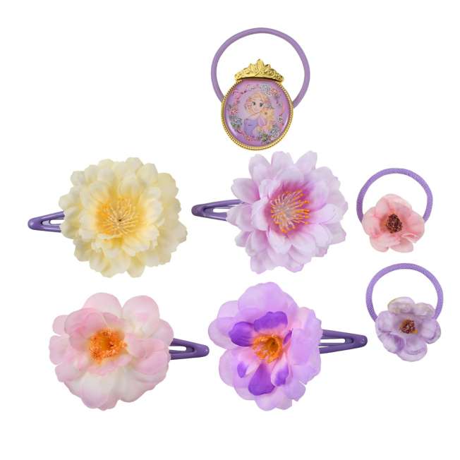 Set de accesorios para el pelo infantil de Rapunzel