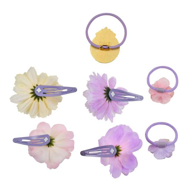 Set de accesorios para el pelo infantil de Rapunzel