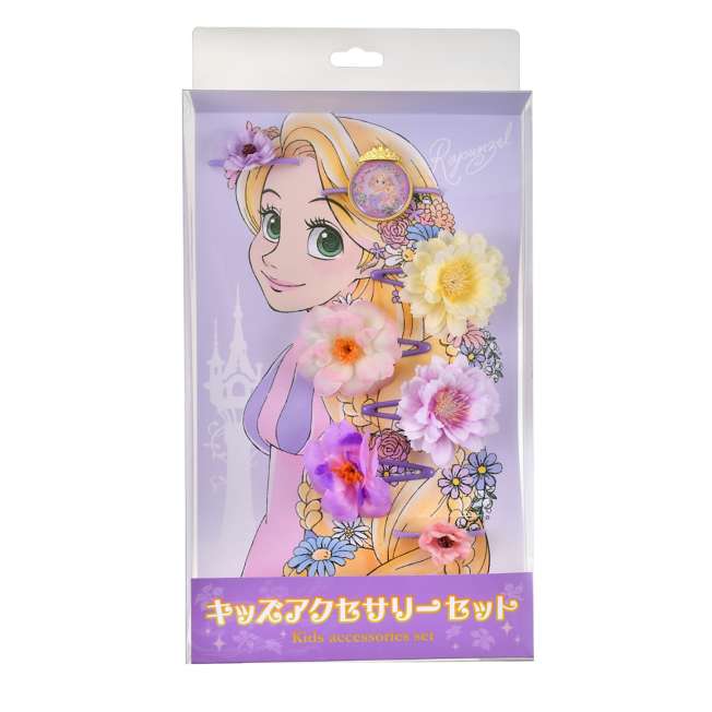 Set de accesorios para el pelo infantil de Rapunzel