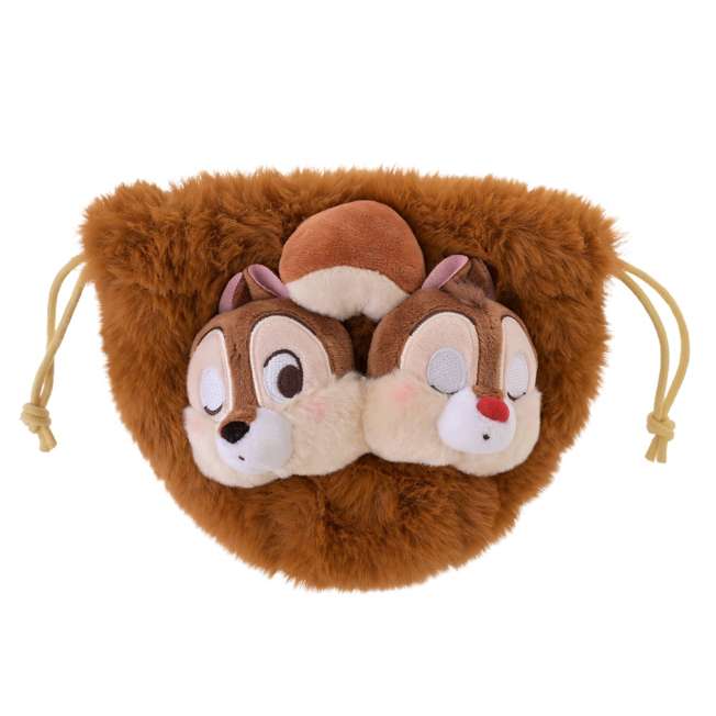 Chip y Dale: chocolates de castaña en pouch de peluche