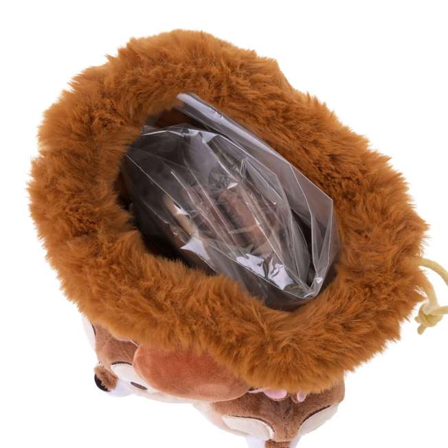 Chip y Dale: chocolates de castaña en pouch de peluche