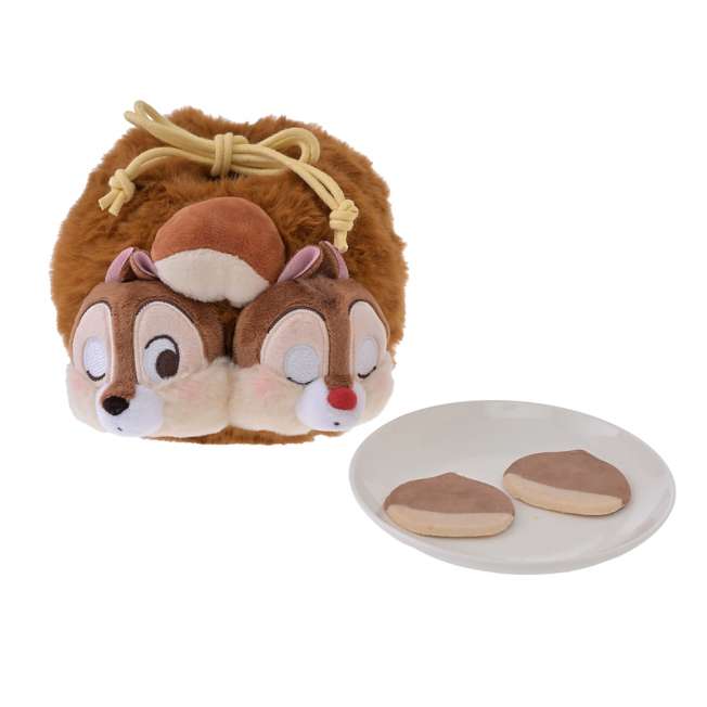 Chip y Dale: chocolates de castaña en pouch de peluche