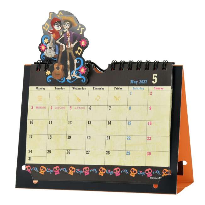 Calendario de escritorio pop-up Coco 2027