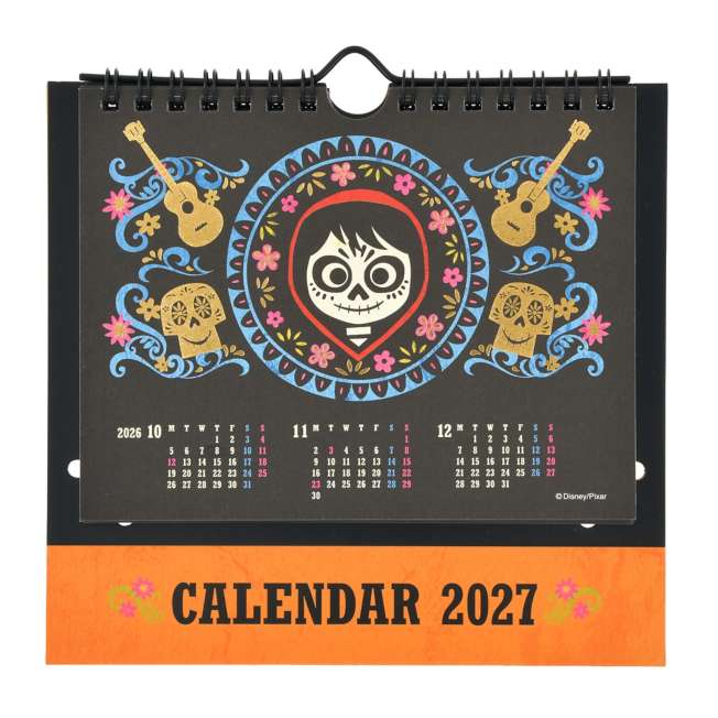 Calendario de escritorio pop-up Coco 2027