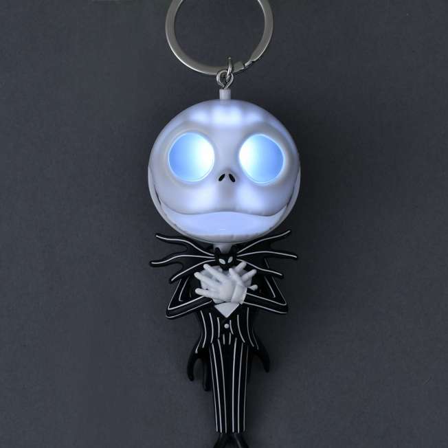 Llavero con luz de Jack Skellington