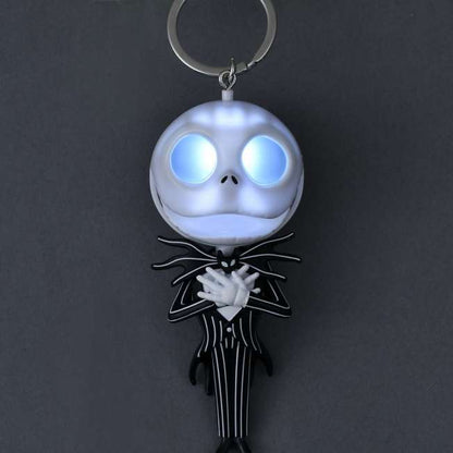 Llavero con luz de Jack Skellington