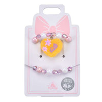 Pulsera infantil de cuentas de Rapunzel que brilla en la oscuridad