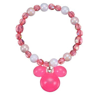 Pulsera infantil de cuentas luminiscentes de Minnie