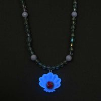 Collar de cuentas luminiscente de Ariel para niños