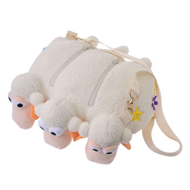 Bolso bandolera afelpado Billy, Goat y Gruff - Toy Story 4