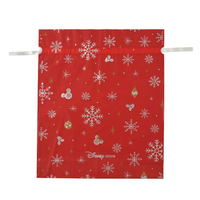 Bolsa de regalo navideña roja D-Made, talla M