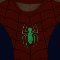 Pijama infantil de Spider-Man que brilla, talla 110