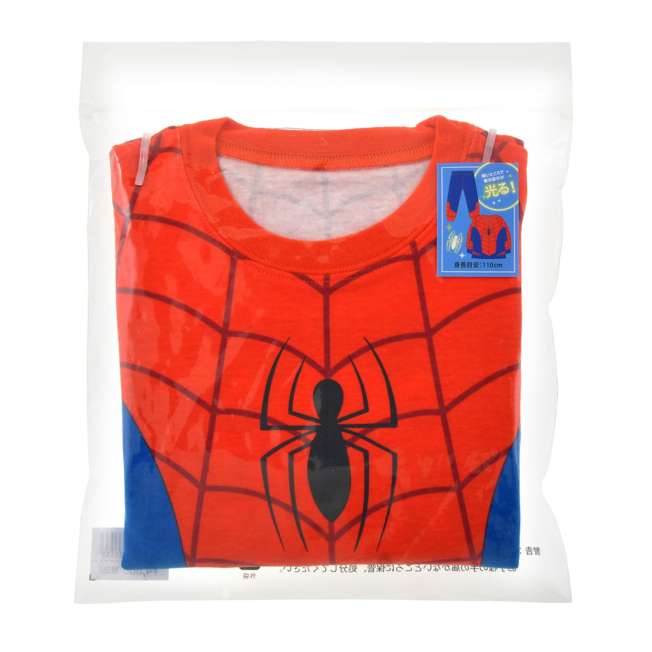 Pijama infantil de Spider-Man que brilla, talla 110