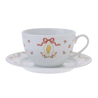 Taza con platillo de Winnie the Pooh y Piglet
