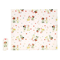 Manta infantil de Minnie y Daisy con corazones