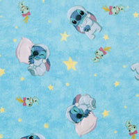 Manta infantil Stitch y Scrump: Ohana Life