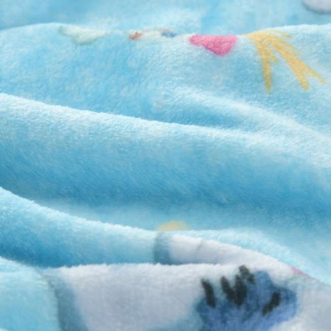 Manta infantil Stitch y Scrump: Ohana Life