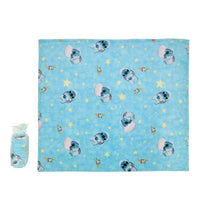 Manta infantil Stitch y Scrump: Ohana Life