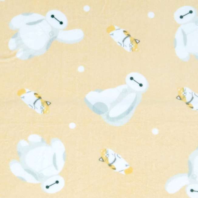 Manta infantil de Baymax y Mochi