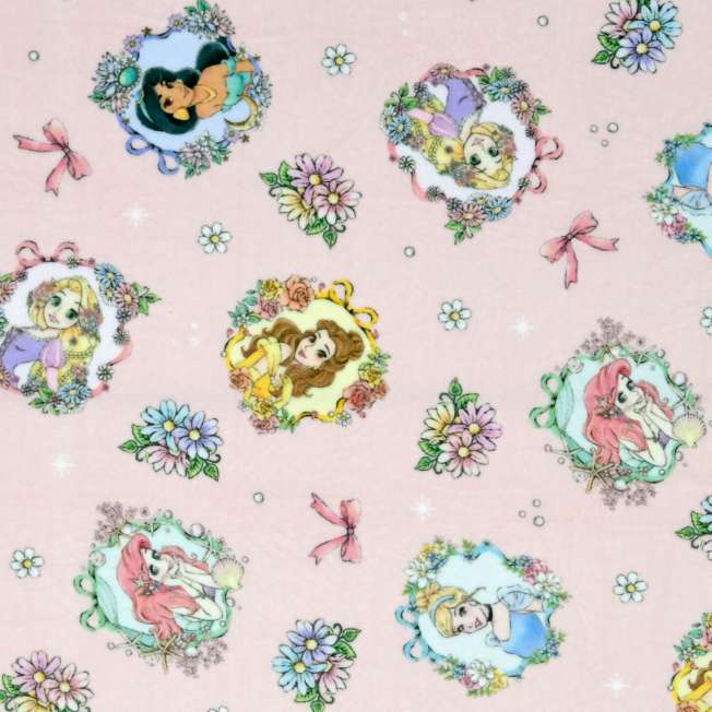 Manta infantil Disney Princess: diseño de princesas