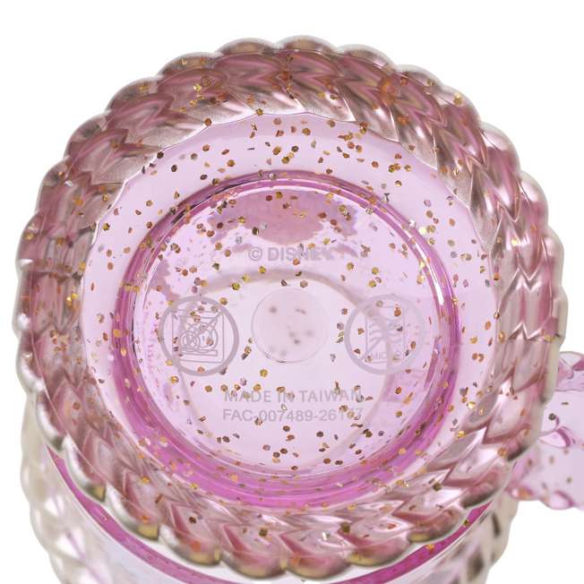Vaso infantil de Rapunzel con mariposas