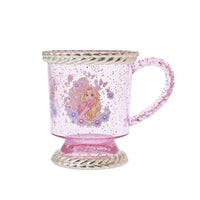 Vaso infantil de Rapunzel con mariposas