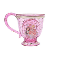 Vaso infantil Disney Princess con mariposas y detalles dorados
