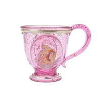 Vaso infantil Disney Princess con mariposas y detalles dorados