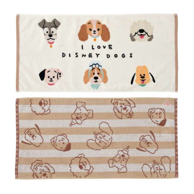 Set de toallas faciales de perros Disney