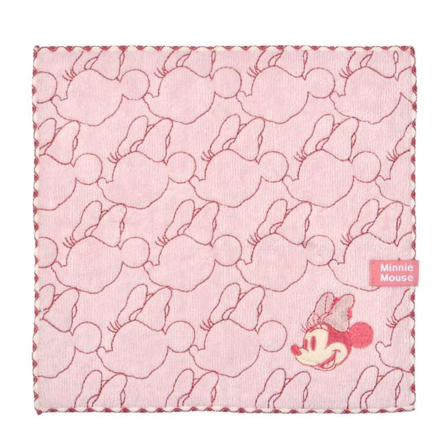 Toalla pequeña bordada de Minnie Mouse