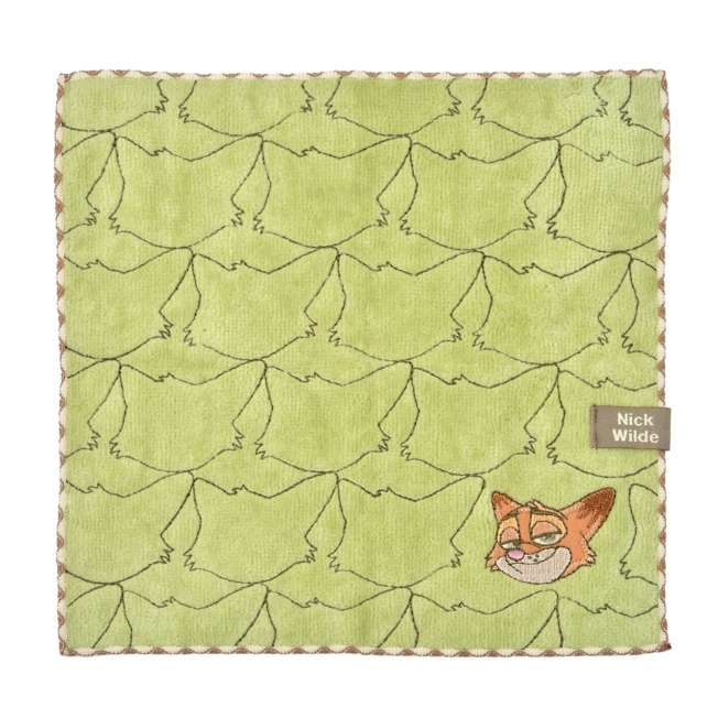 Mini toalla bordada de Nick Wilde