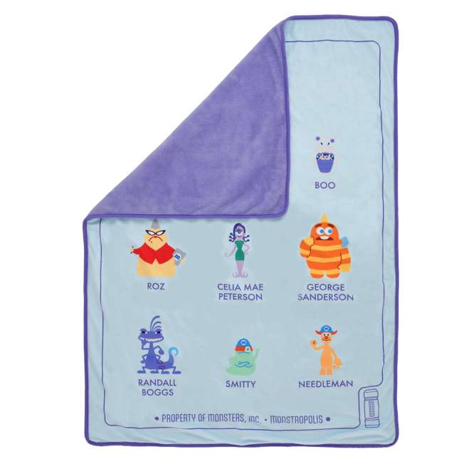 Manta de Monsters, Inc. con estuche - 25.º aniversario