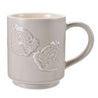 Taza apilable de Chip y Dale con relieve