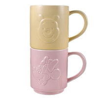 Taza apilable de Winnie the Pooh con relieve